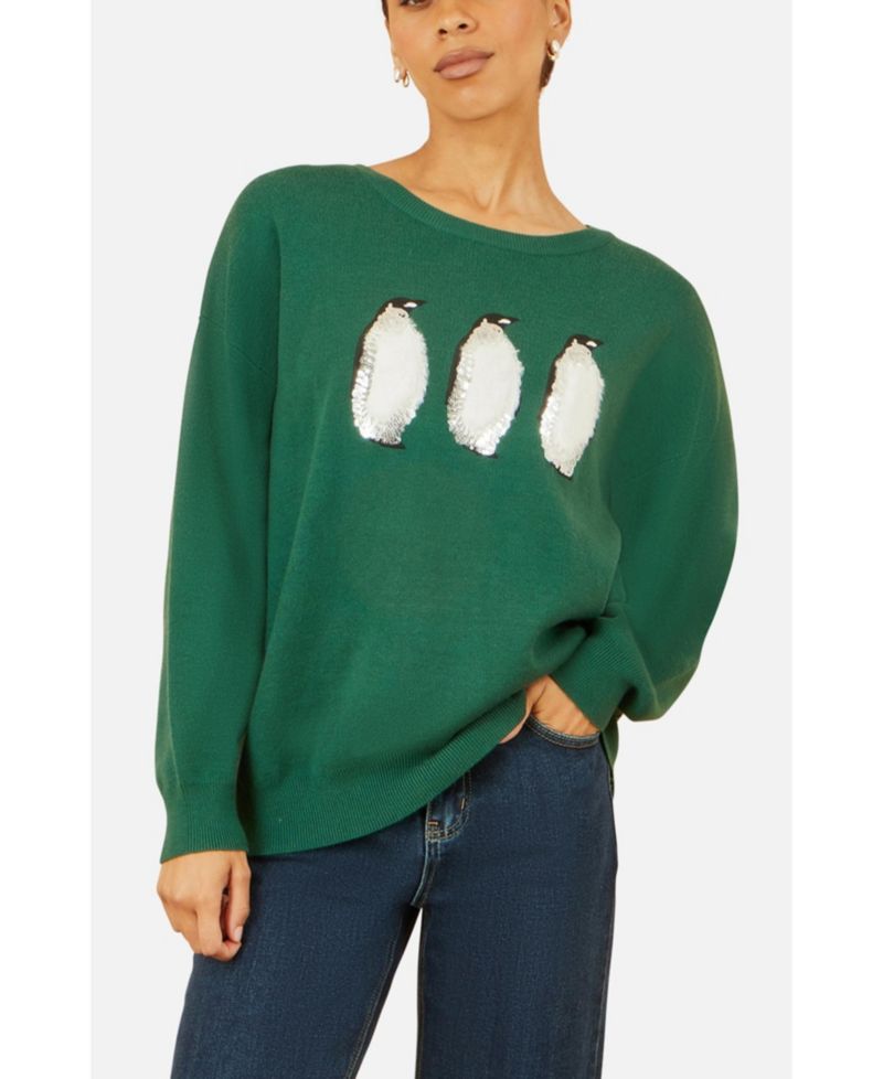 Women's Penguin Knitted Jumper