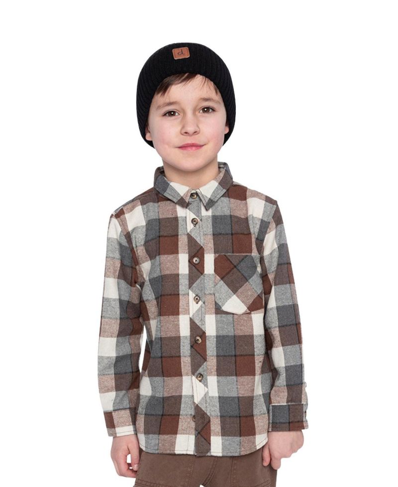 Boys' (6-12) Flannel Shirt