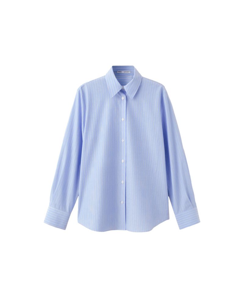 Women's Pinstripe Straight Shirt