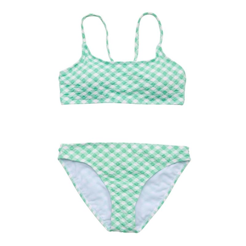 Big Girls Cool Mint Crush Teen Crop Bikini