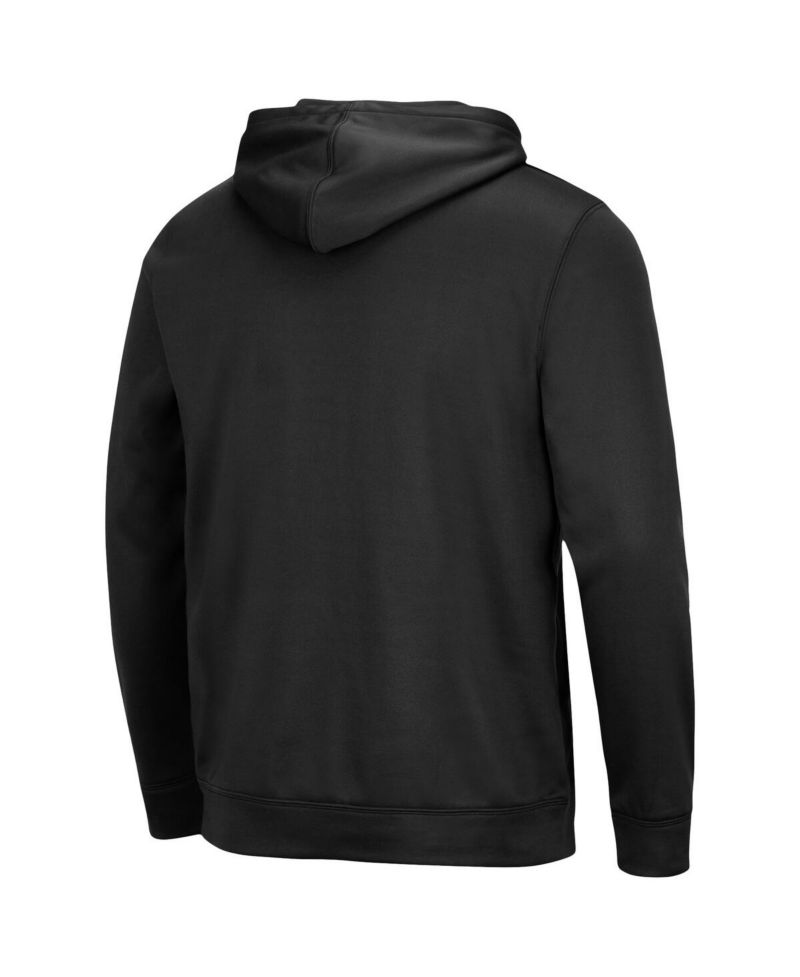 Men's Black Air Force Falcons Blackout 3.0 Pullover Hoodie
