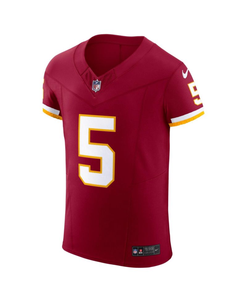 Men's Jayden Daniels Burgundy Washington Commanders Vapor F.U.S.E. Elite Jersey
