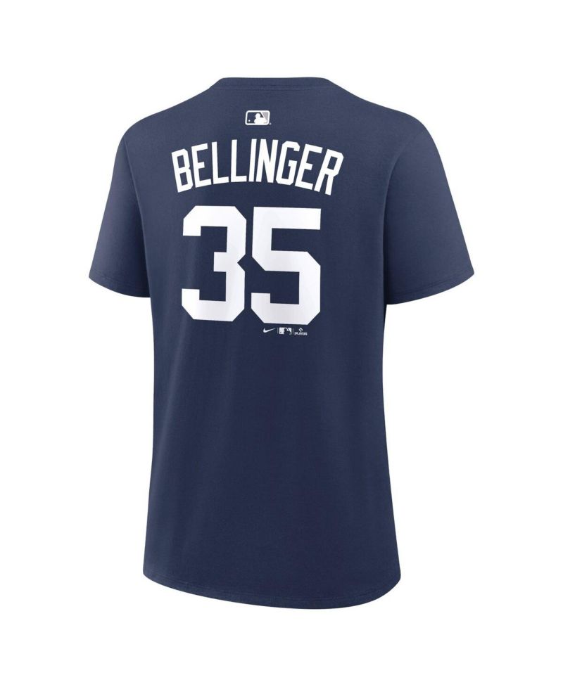 Women's Cody Bellinger Navy New York Yankees Name and Number T-Shirt