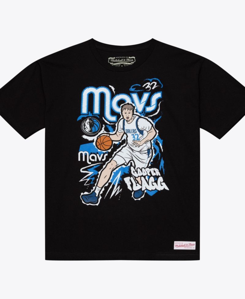 Men's Dallas Mavericks Cooper Flagg Chalked Up T-Shirt