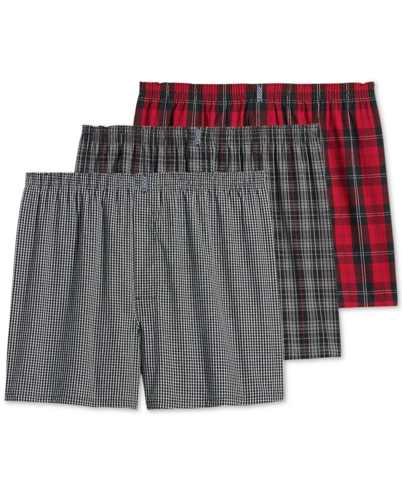 Men's 3-Pack Woven Boxers