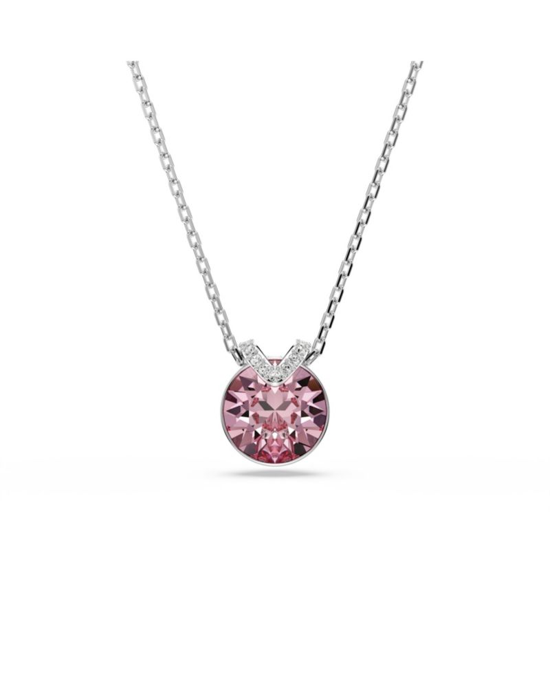 Bella Metal-Tone Plated V Pendant Necklace