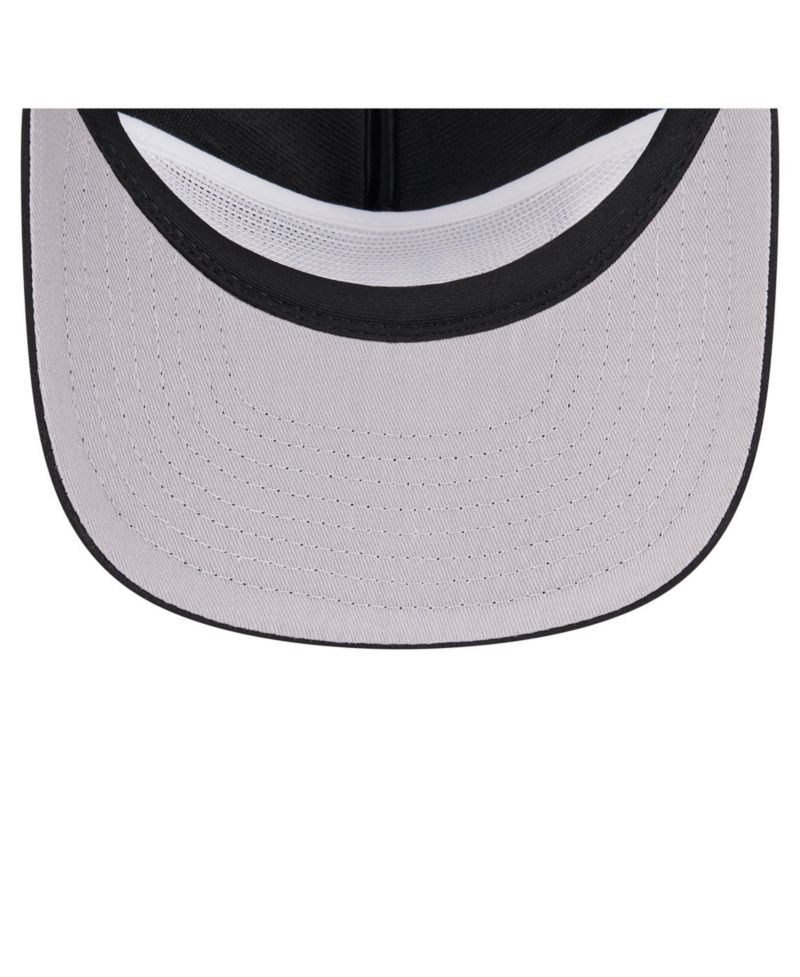 Men's Black Boston Celtics Team Logo Foam Front 19TWENTY A-Frame Trucker Adjustable Hat