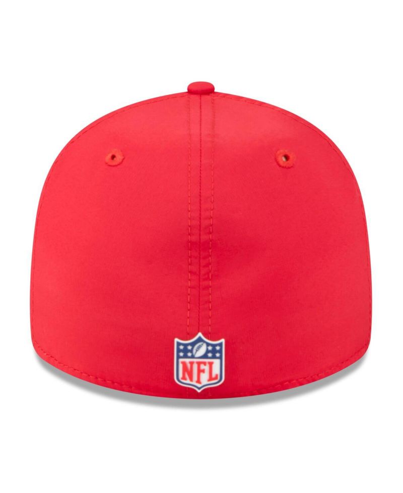 Men's Red Kansas City Chiefs 2025 Sideline Retro Crown 59FIFTY Fitted Hat