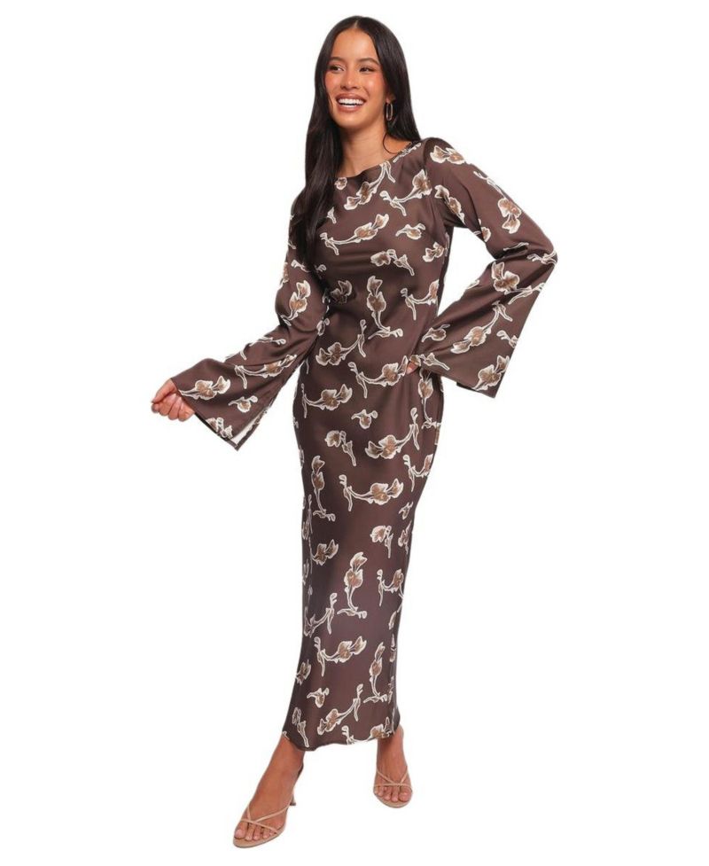 Women's Maia Long Sleeve Maxi Dress