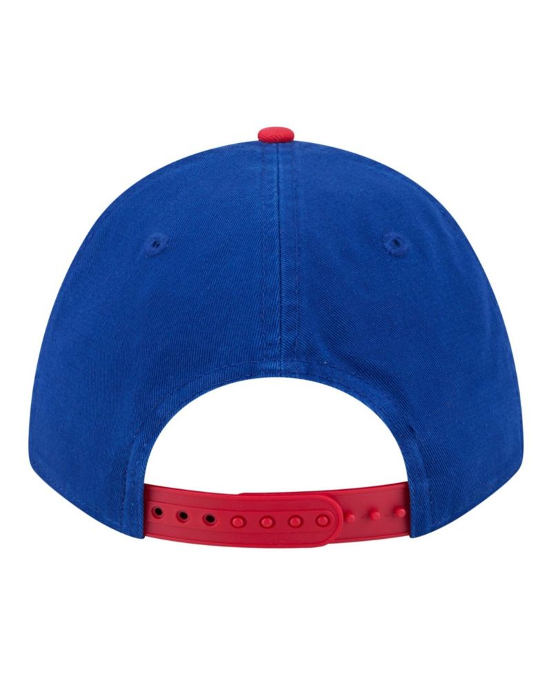 Men's Royal/Red Chicago Cubs Team Loyal 9FORTY M-Crown Adjustable Hat