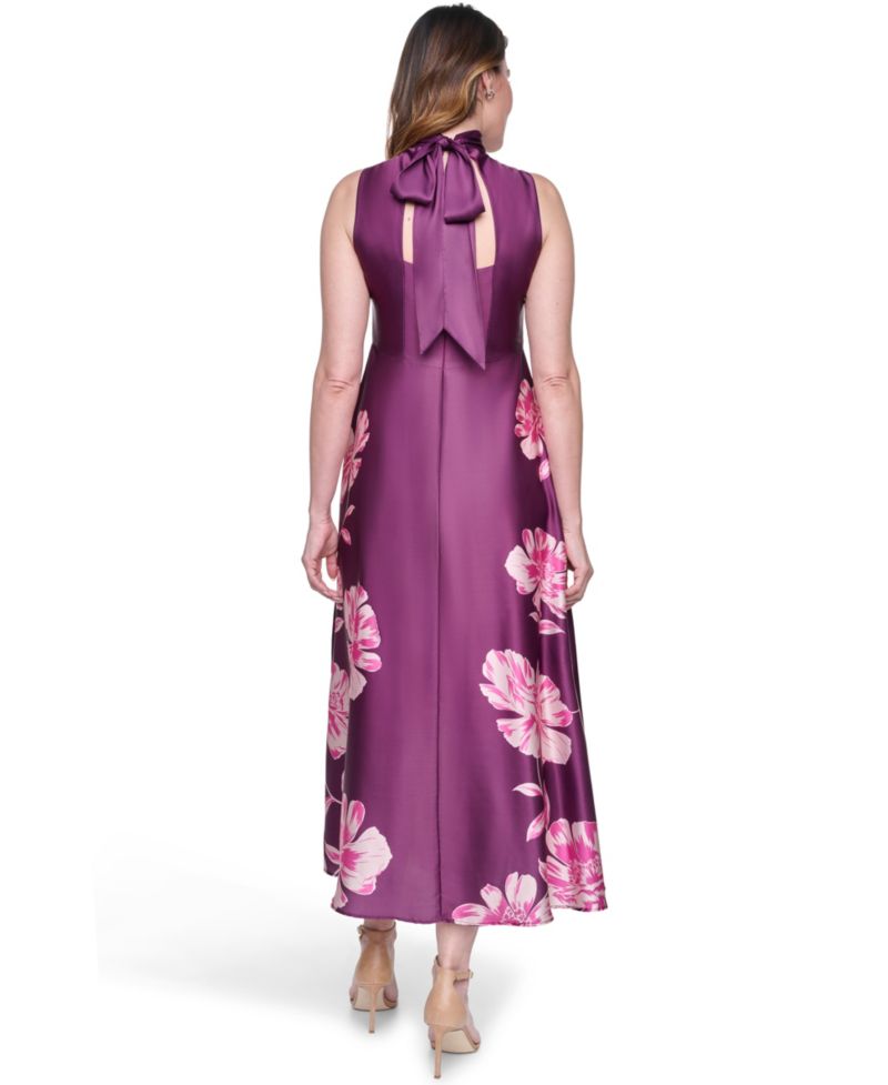 Women's Halter Neck Midi Dress