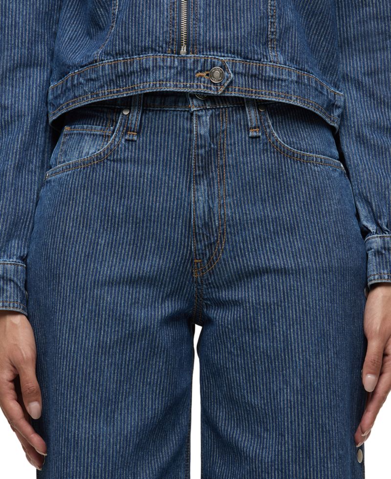 Women's James High-Waisted Wide-Leg Jeans