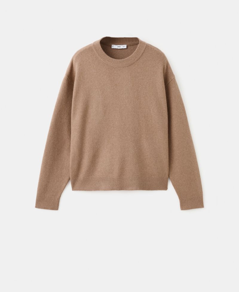 Women's Round-Neck Knitted Sweater