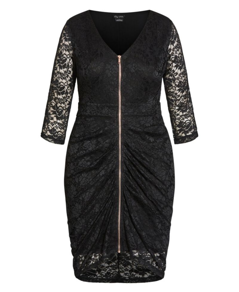 Women's Lacey Zip Dress