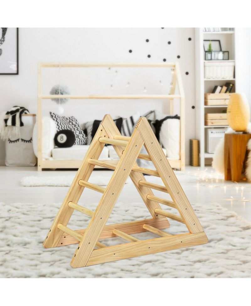 Toddler Wooden Triangle Climber