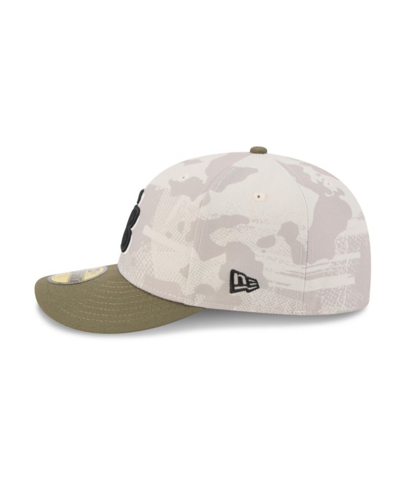 Men's Light Beige/Olive Tampa Bay Rays 2025 Armed Forces Day 59FIFTY Fitted Hat