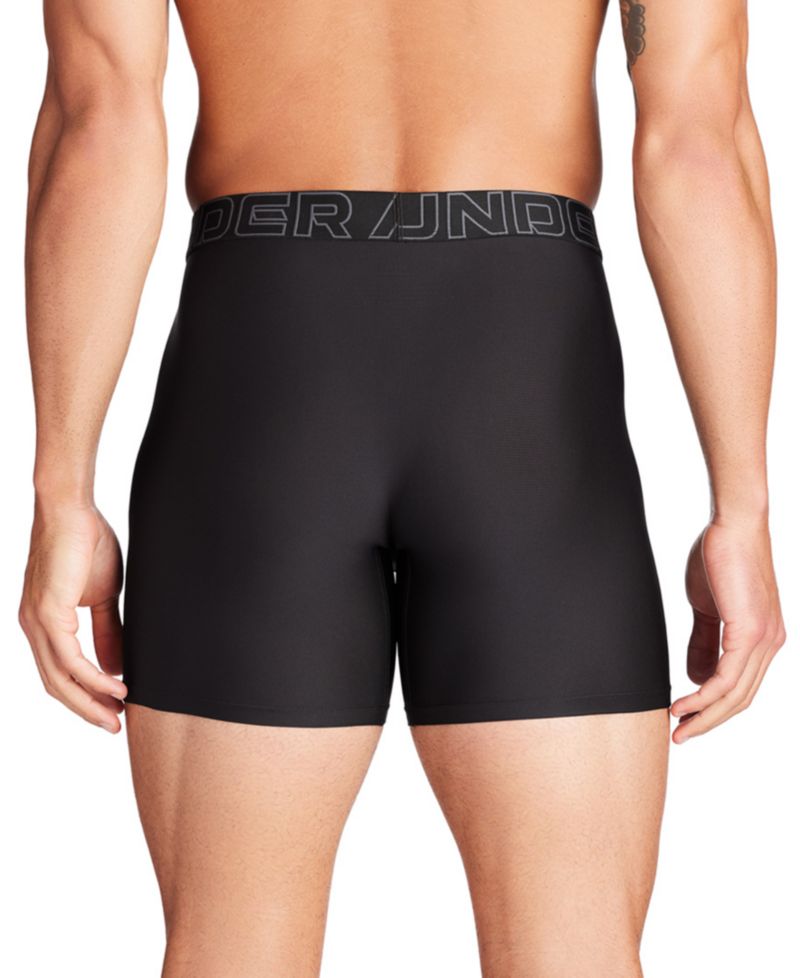Men's 3-Pack Performance Tech Mesh 6" Boxer Briefs