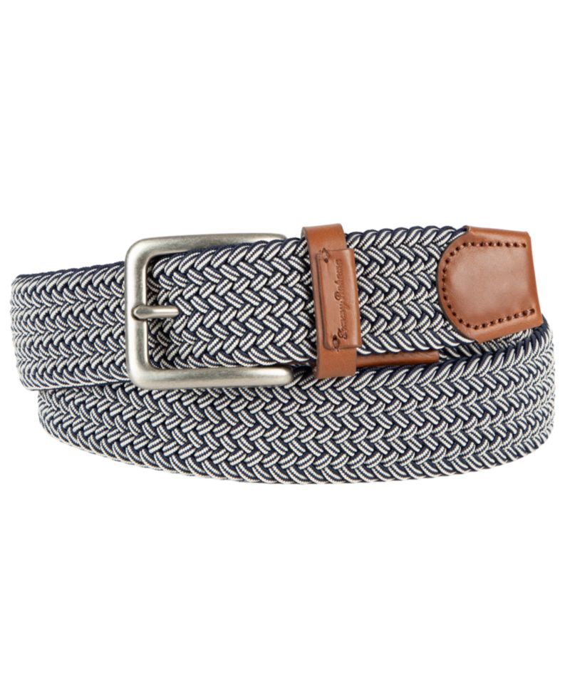 Men's Fully Adjustable Stretch Braided Web Belt