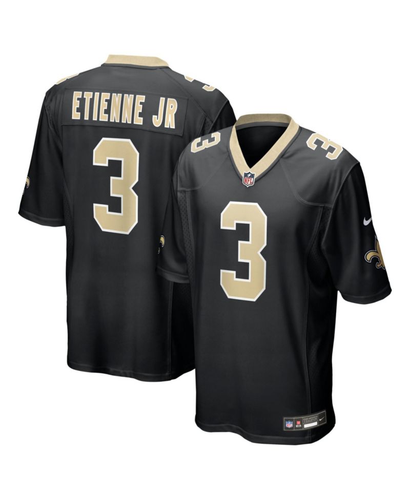 Big Boys and Girls Travis Etienne Jr Black New Orleans Saints Game Jersey