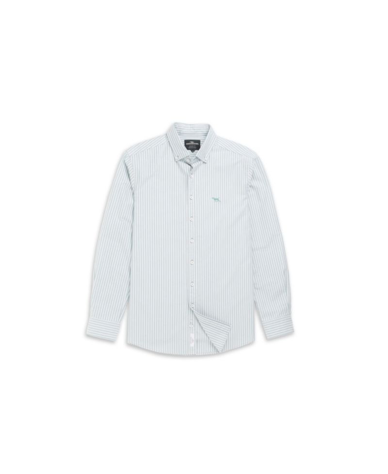 Men's Gunn Oxford Stripe 4 Long Sleeve Shirt
