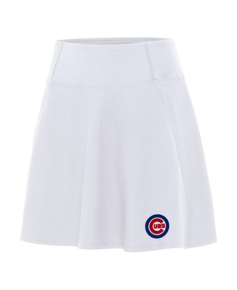 Women's White Chicago Cubs Chip Skort