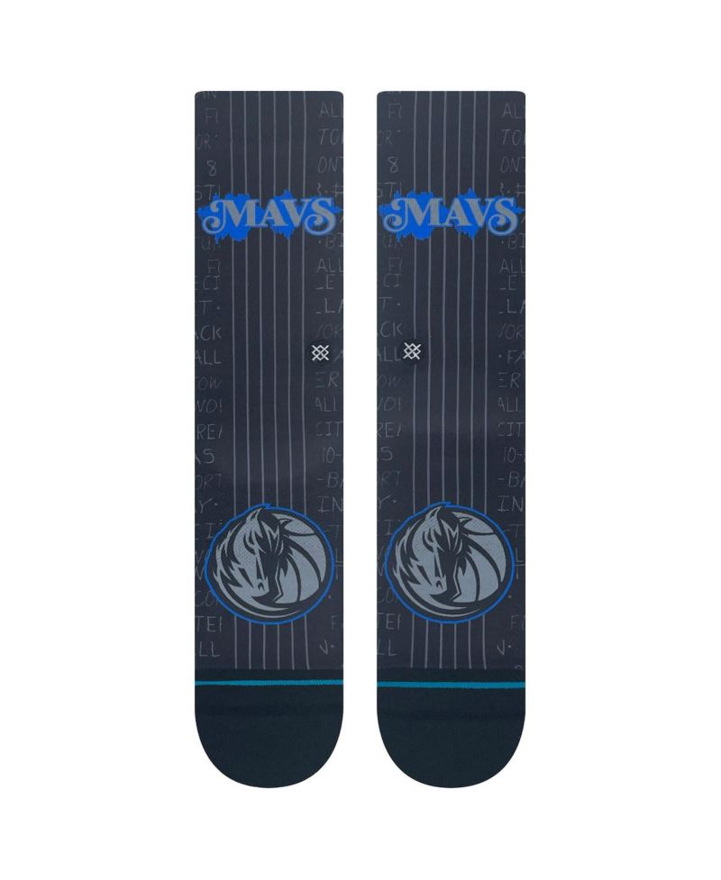 Men's and Women's Dallas Mavericks 2023/24 City Edition Crew Socks