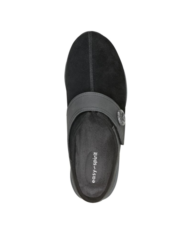 Women's Edline Suede Button Strap Mules