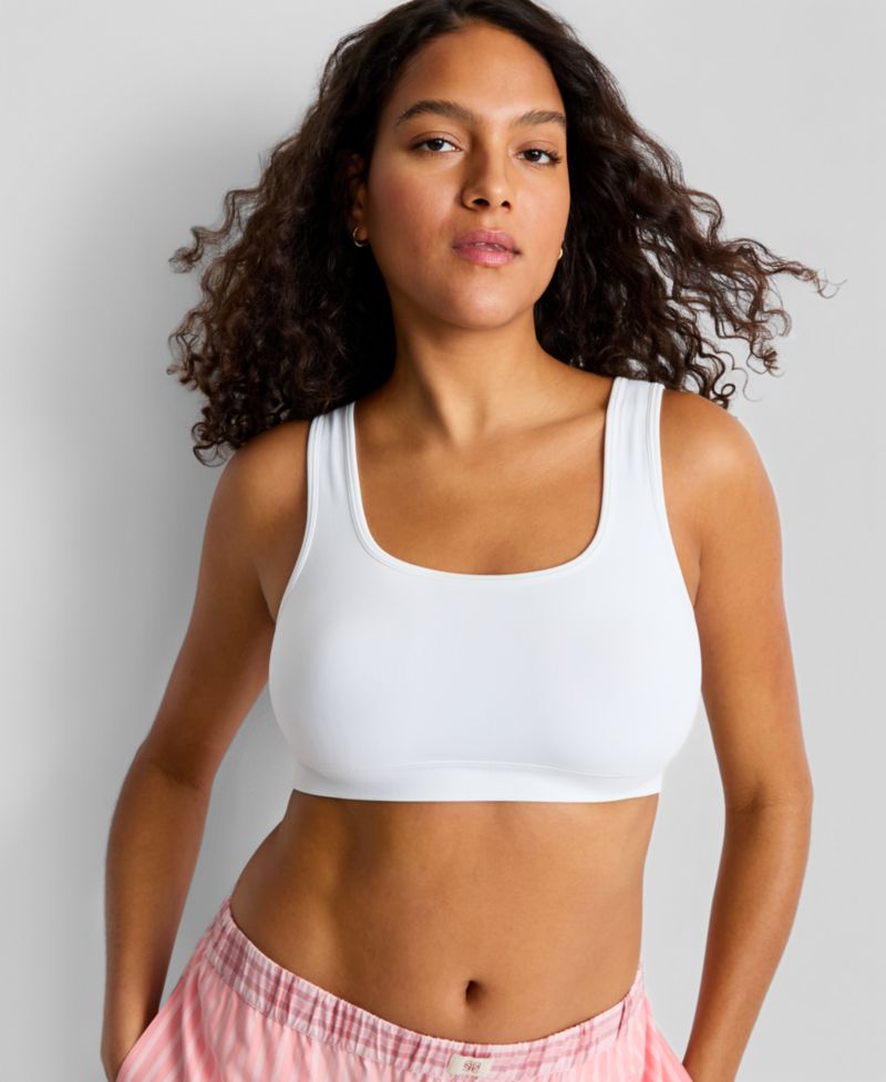 Women's Square-Neck Seamless Bralette