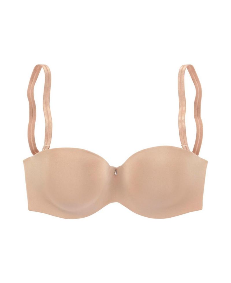 Women's Multiway Strapless Lightly Padded Full-Coverage Strapless Bra