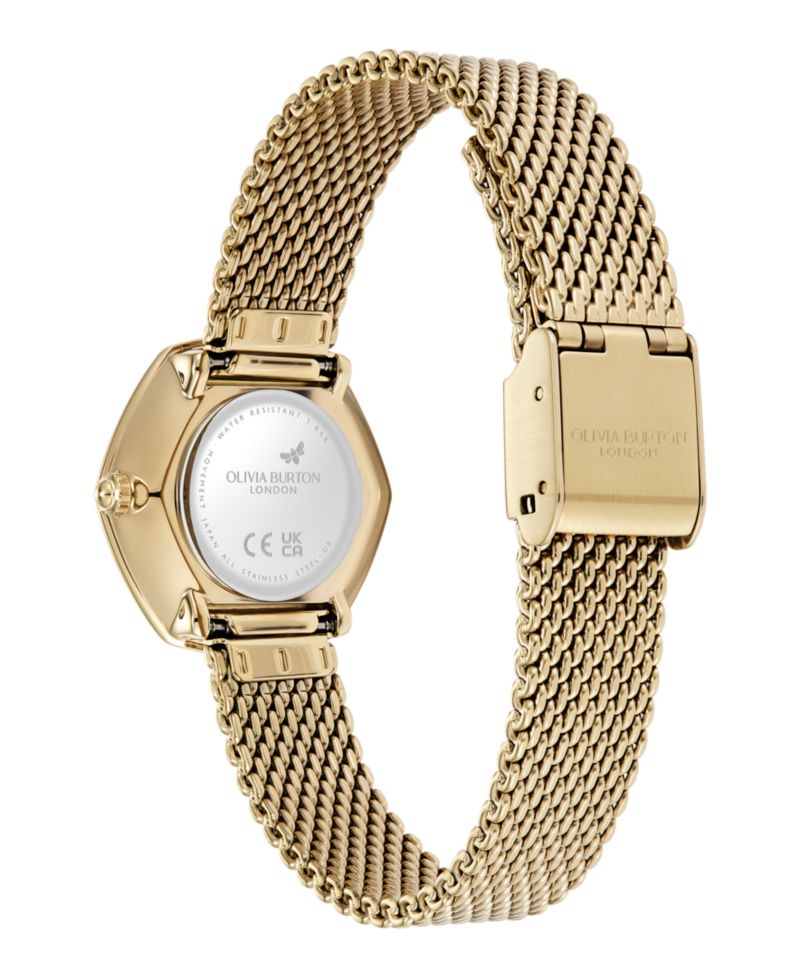 Women's Charing Gold Tone Stainless Steel Bracelet Watch, 28.5mm