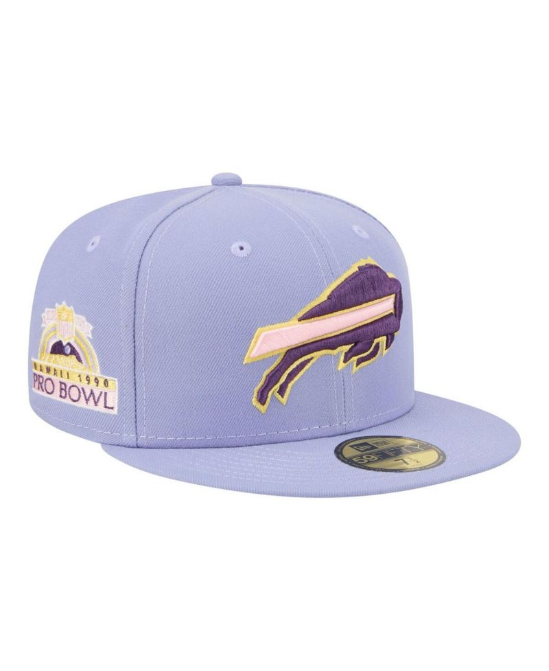 Men's Light Purple Buffalo Bills Lavender Bloom 59FIFTY Fitted Hat