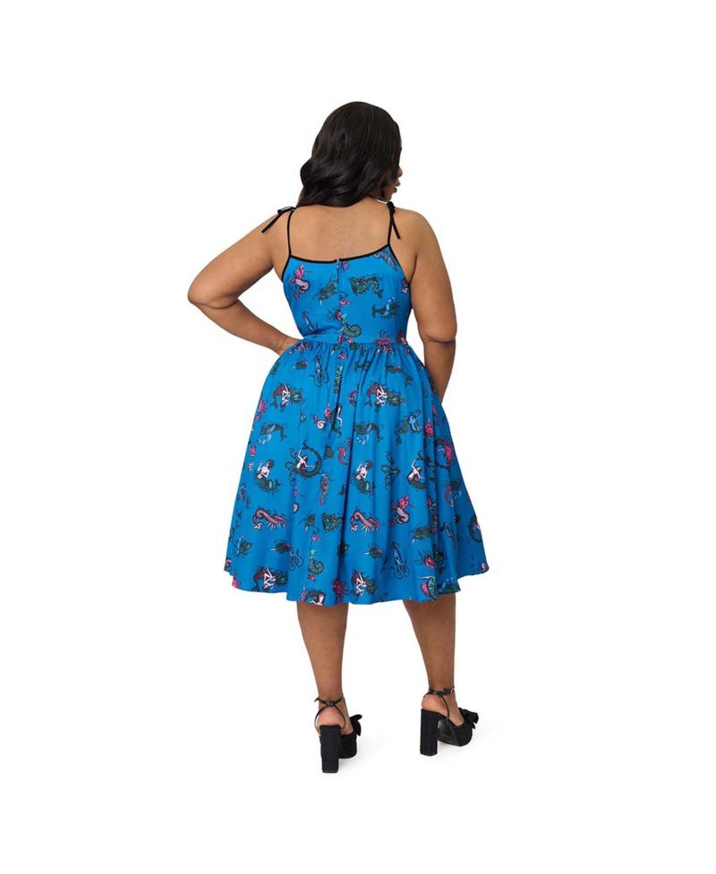 Plus Size Cotton Swing Dress