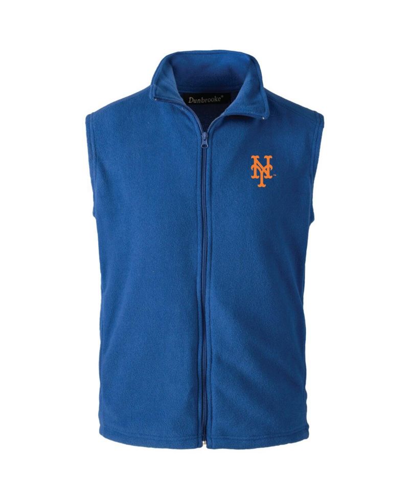 Men's Royal New York Mets Full-Zip Vest