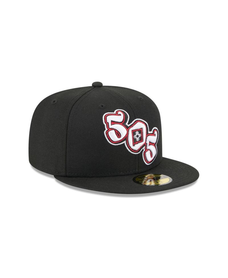 Men's Black Albuquerque Isotopes Theme Nights 59FIFTY Fitted Hat