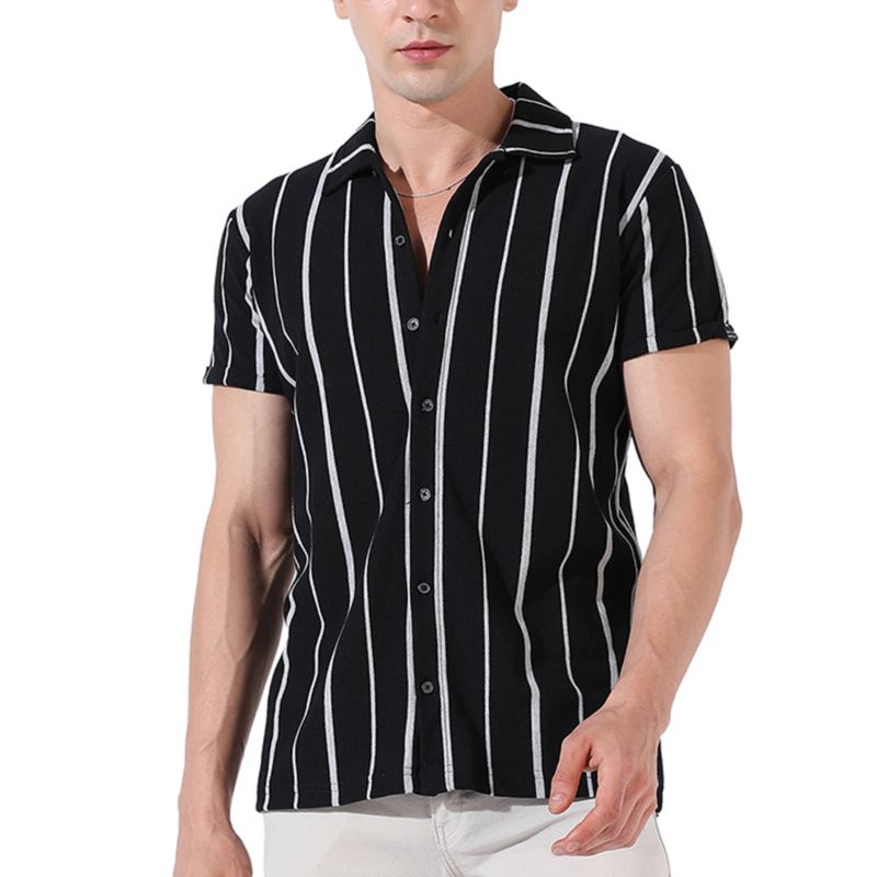 Men's Men Striped Casual Shirts