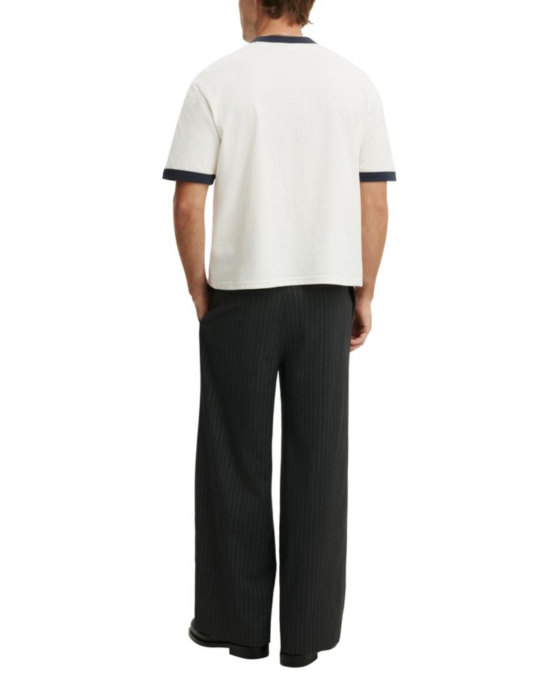 Men's Super Baggy Pleated Wide-Leg Pants