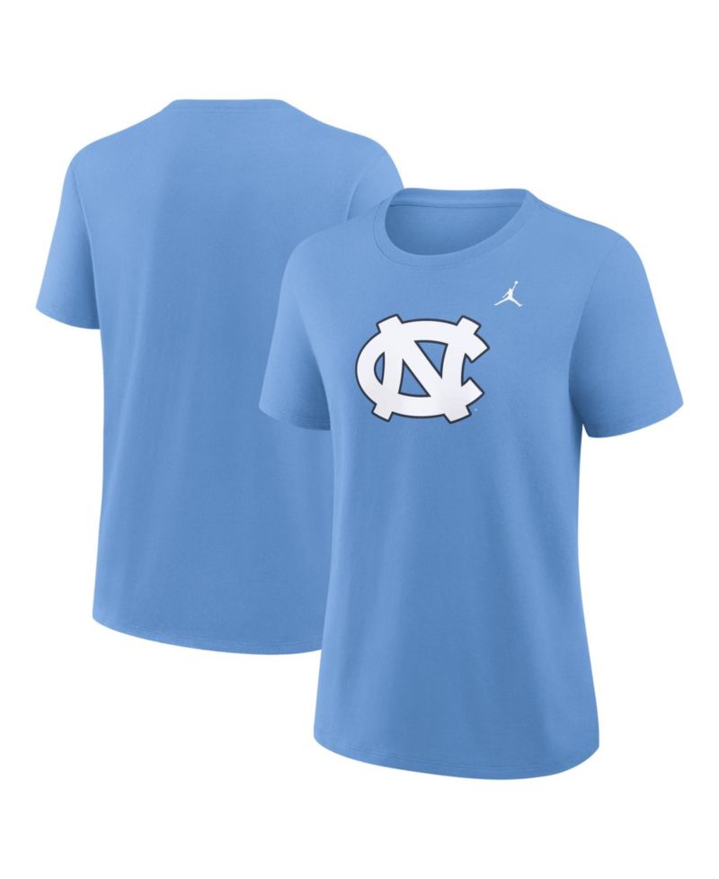 Women's Carolina Blue North Carolina Tar Heels Primary Logo T-Shirt
