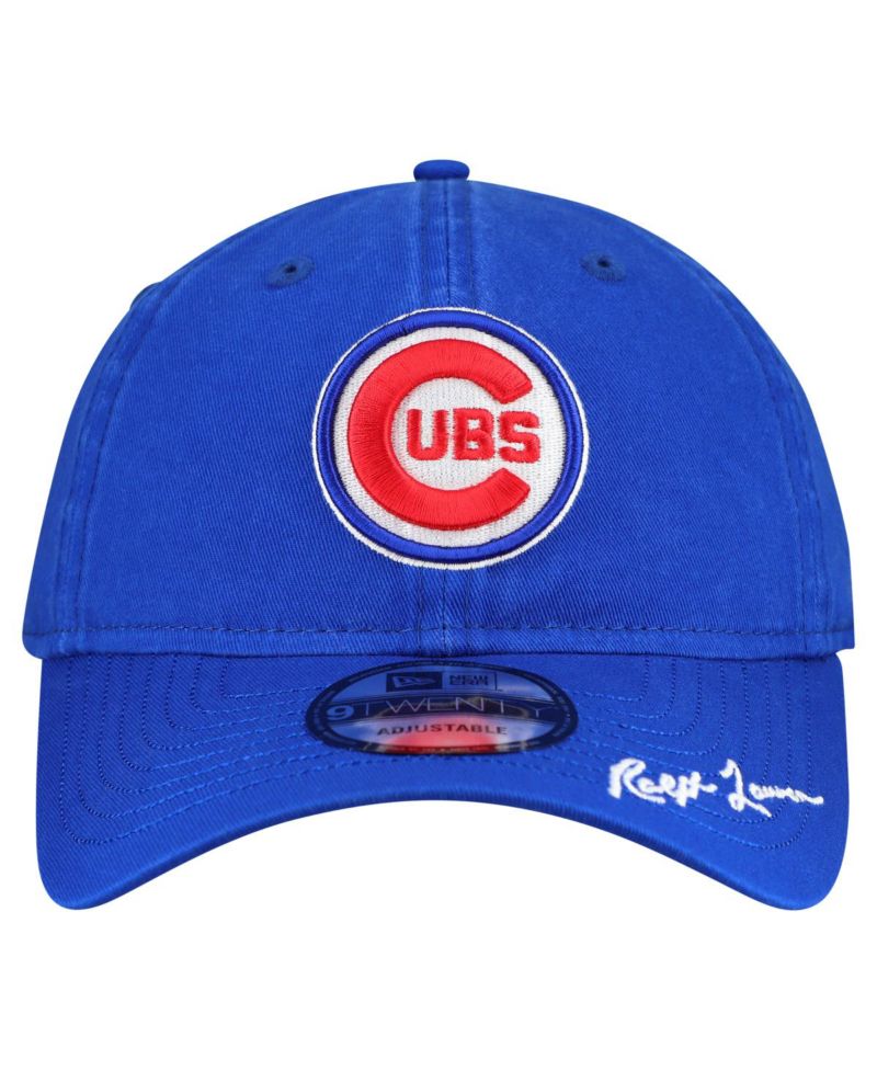 Men's Ralph Lauren x MLB Royal Chicago Cubs 9TWENTY Adjustable Hat