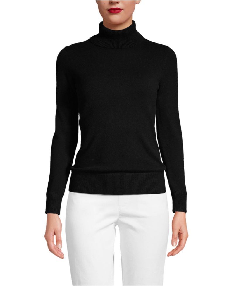 Women's Tall Cashmere Turtleneck Sweater