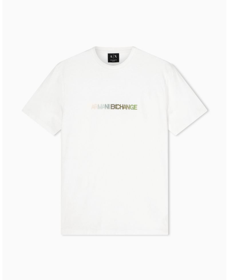 Men's Short Sleeve Rainbow Logo T-Shirt