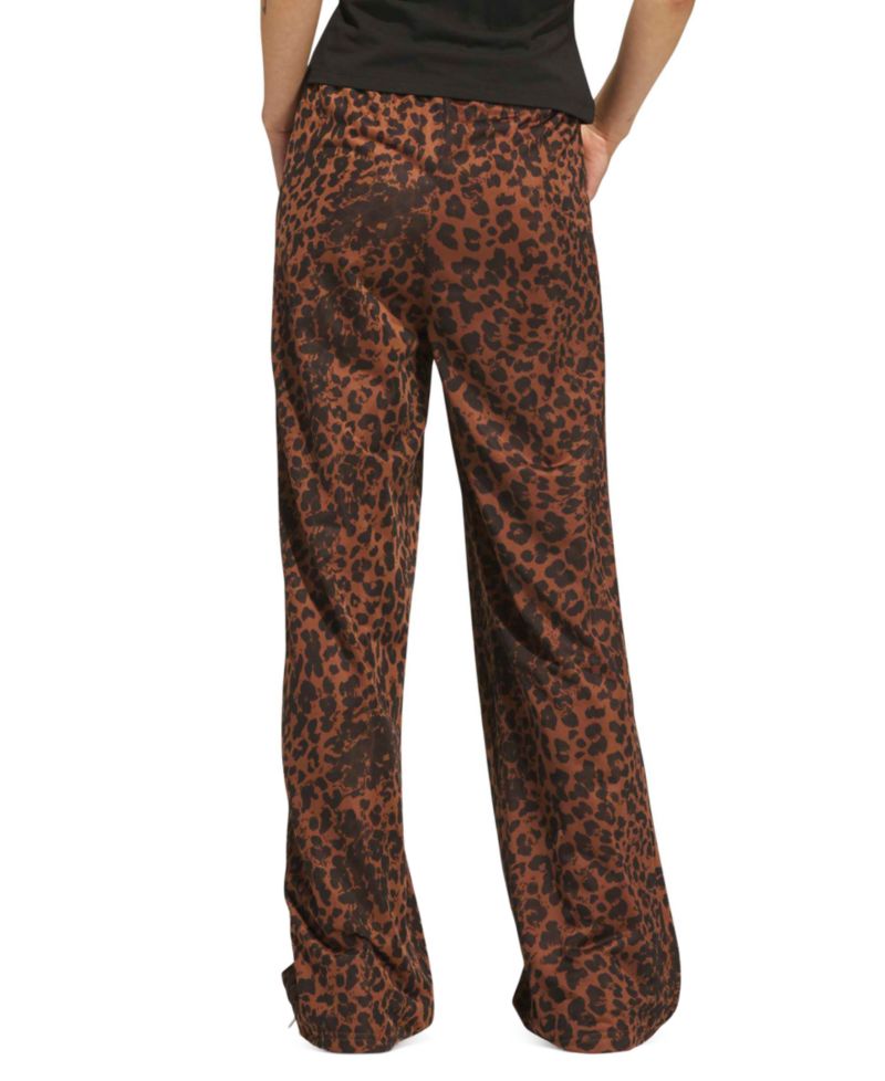 Women's Dayready High-Rise Wide-Leg Leopard-Print Pants