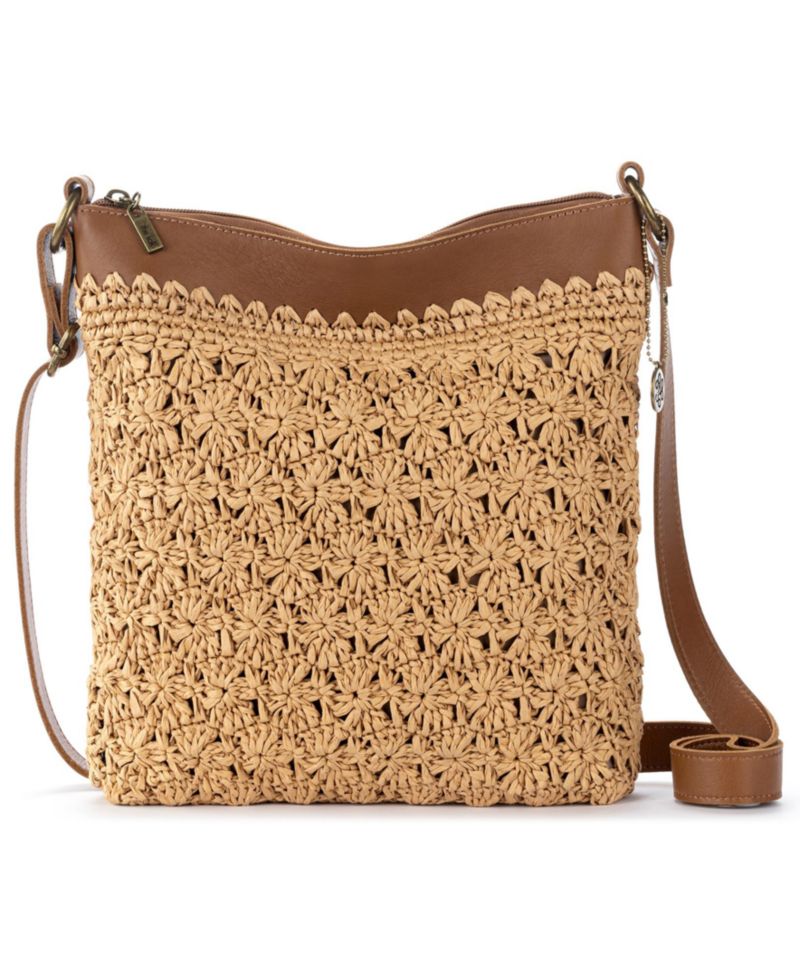 Lucia Crochet Small Crossbody Handbag