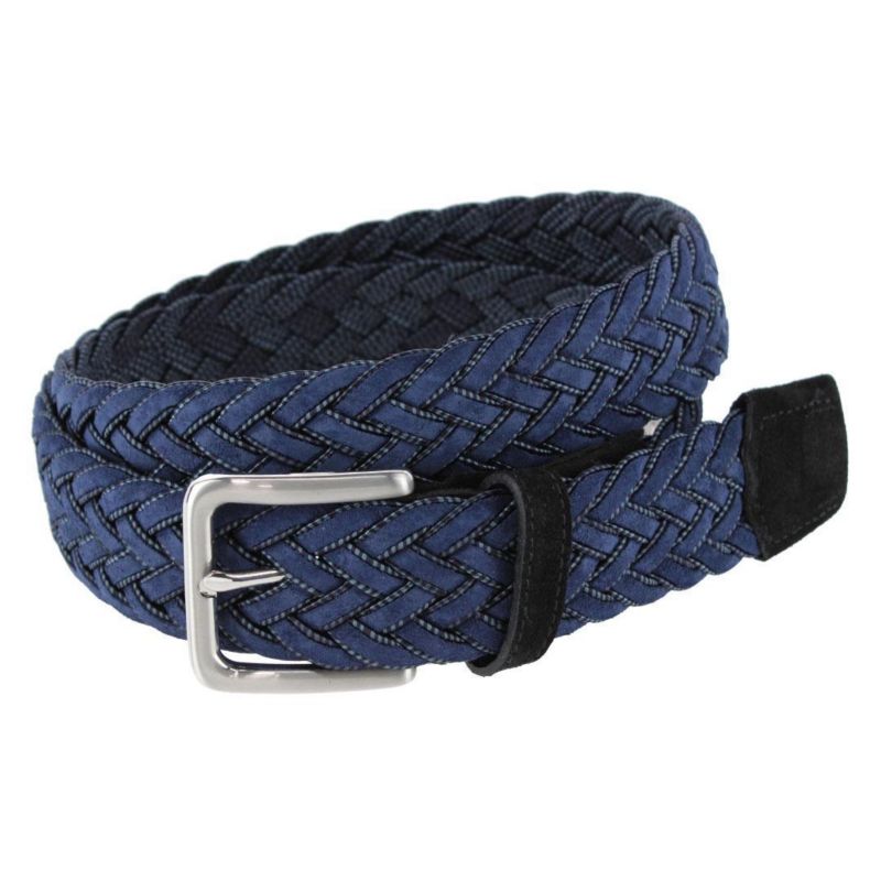 Men's Apollo Italian Braided Suede Versatile Belt