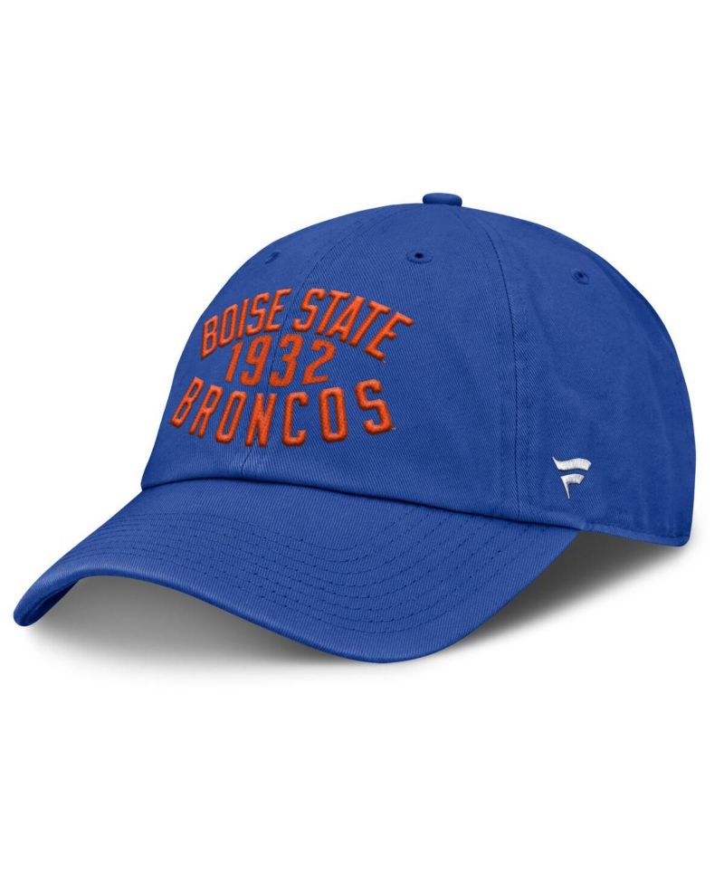 Men's Royal Boise State Broncos Archer Adjustable Hat