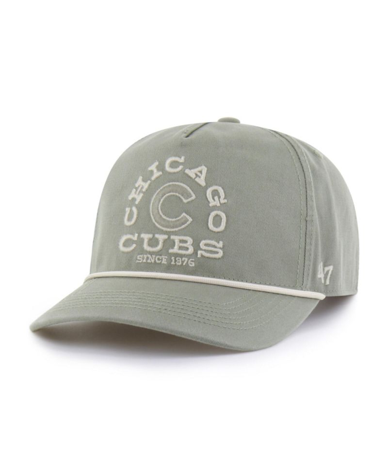 Men's Olive Chicago Cubs Canyon Ranchero Hitch Adjustable Hat