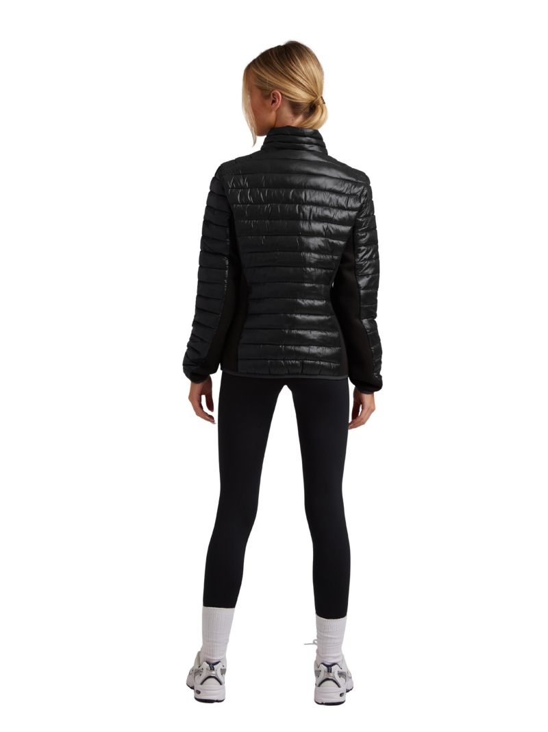 Women's Short Funnel-Neck Puffer Jacket