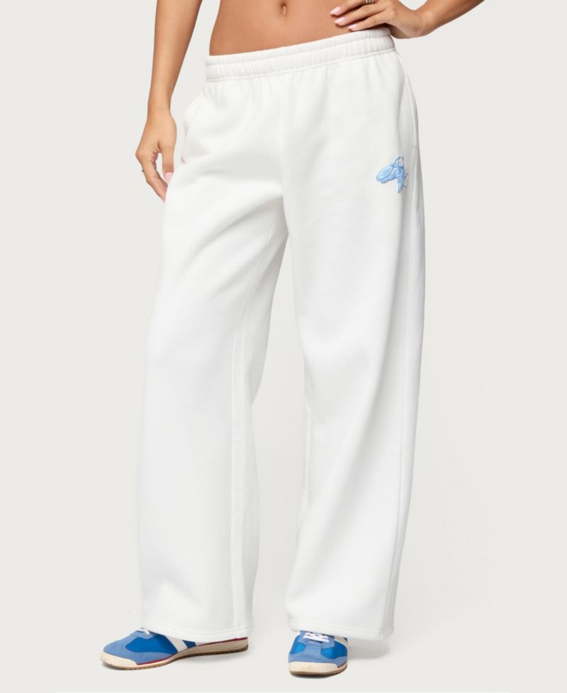 Women's Keychain Cutie Straight Leg Sweatpants