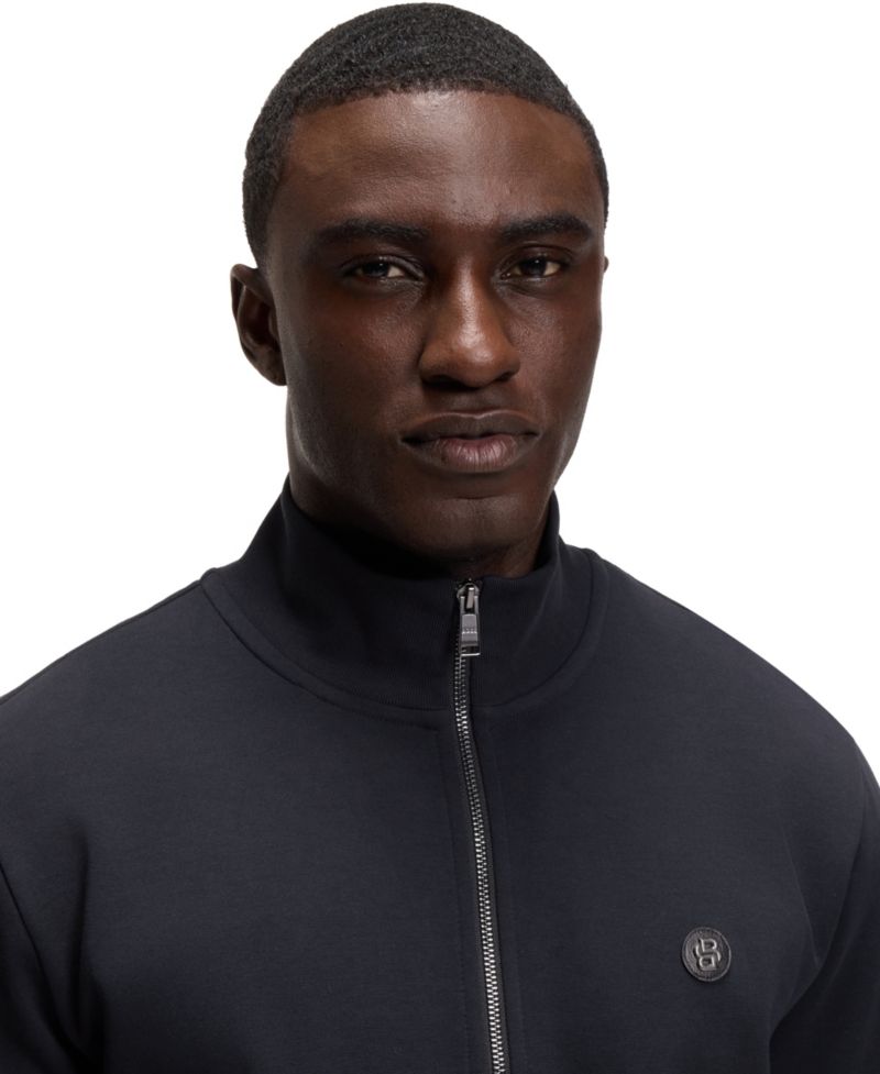 Men's Cotton-Blend Monogram Badge Sweatshirt