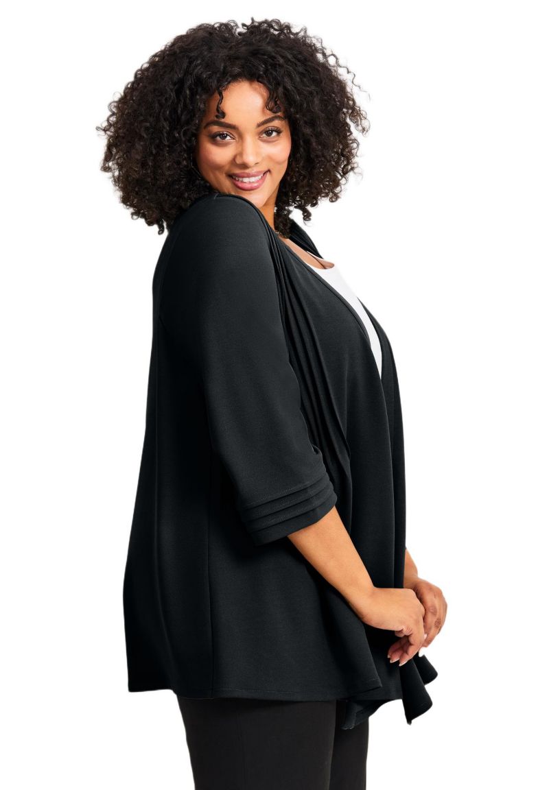 Plus Size Cascade Jacket