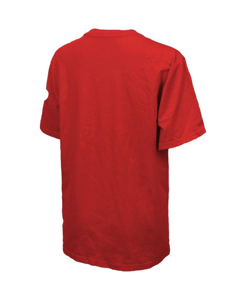 Women's Bryce Harper Red Philadelphia Phillies Oversized Name & Number T-Shirt